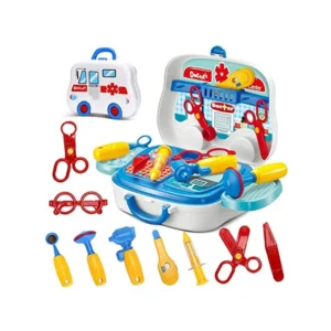 Kids' Doctor Play Set - 14 Piece Medical Kit for Pretend Play