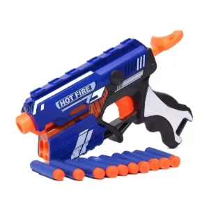 Sharp Shooter Soft Gun- Manual Foam Bullet Gun for Kids (Manual Soft Bullet Gun with 10 Foam Bullets)