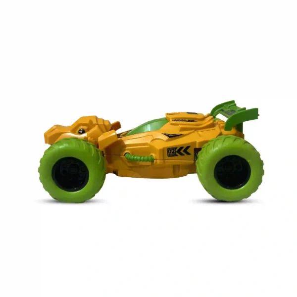 Dinosaur Stunt Car - Dinosaur Racing Car for kids/  Inertia Function, Strong Wheels & Springs