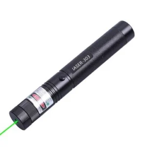Green Laser Pointer Rechargeable - High-Power, Long-Range Laser - 10 Km, with charging adapter