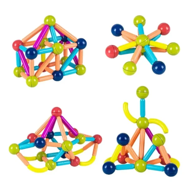 Magnetic Blocks Toys for Kids - STEM Learning, Creative Building,  Magnetic Tiles - 25 Pcs