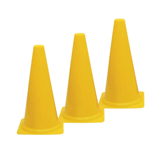 Manboc Marker Cones for football Practice & Training (Pack of 3) Color may vary