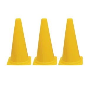 Manboc Marker Cones for football Practice & Training (Pack of 3) Color may vary