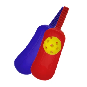 Manboc Plastic Scoop Ball Set, Includes 2 Scoops & 1 Ball, Outdoor Lawn Game for Girls/Boys/Kids and Adults